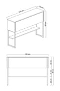 Miniatyrbild 9 av 9: Kommod Luxe - Silver, Vit