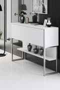 Miniatyrbild 2 av 9: Kommod Luxe - Silver, Vit