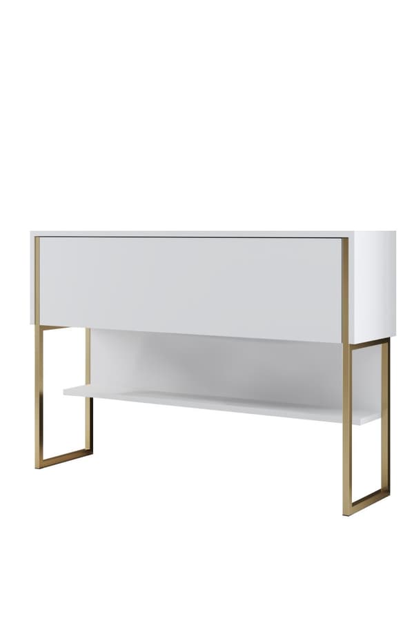Dresser Luxe - kultaa, valkoinen
