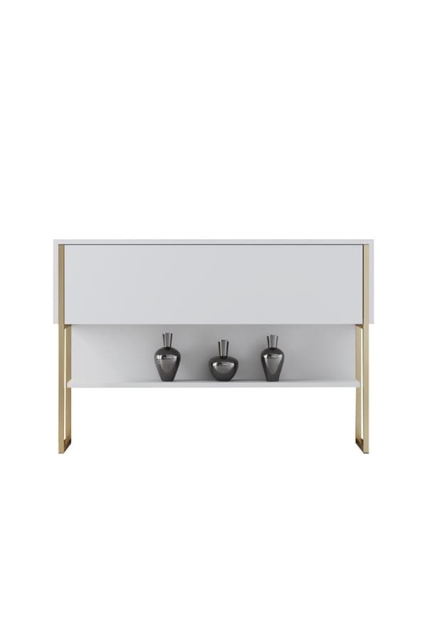 Dresser Luxe - kultaa, valkoinen