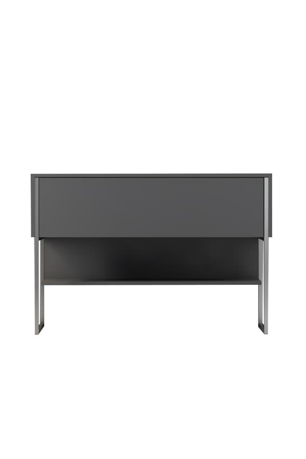 Dresser Luxe - hopea, antrasiitti