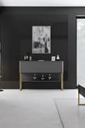 Miniatyrbilde 3 av 9: Kommode Luxe - Gull, antrasitt