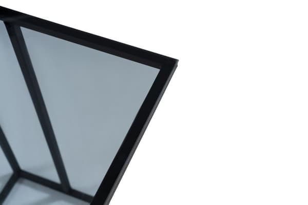 Sidobord Alaska C - rökt glas