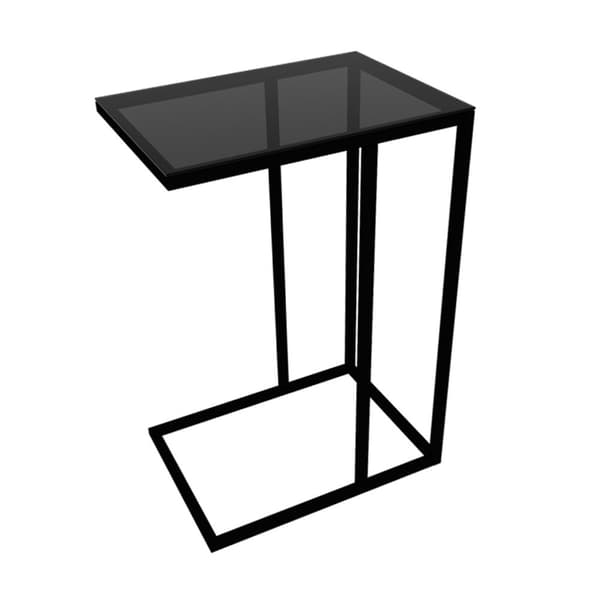 Sidobord Alaska C - rökt glas