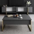 Miniatyrbillede 3 af 9: Stue Møbelsæt Luxe Sæt - Antracit, Guld