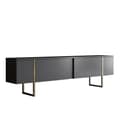 Miniatyrbillede 7 af 9: Stue Møbelsæt Luxe Sæt - Antracit, Guld
