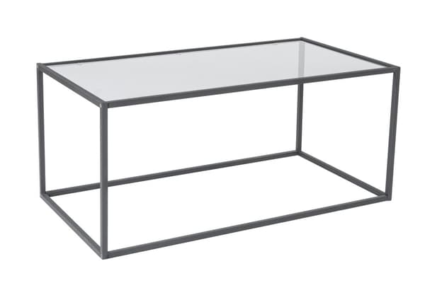 Salongbord Lizbon - Røkt glass