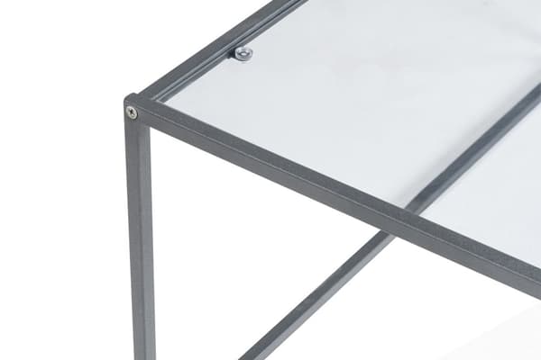 Salongbord Lizbon - Røkt glass