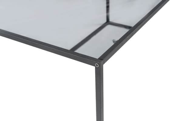 Salongbord Lizbon - Røkt glass