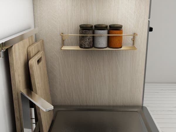 Vegghylle Banyo Makyaj Rafı, Baharatlık - Gull