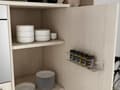 Miniatyrbild 2 av 8: Vägghylla Banyo Makyaj Rafı, Baharatlık - Krom