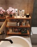 Miniatyrbild 4 av 9: Vägghylla Masa Üstü 3 Katlı Organizer, Servis Rafı