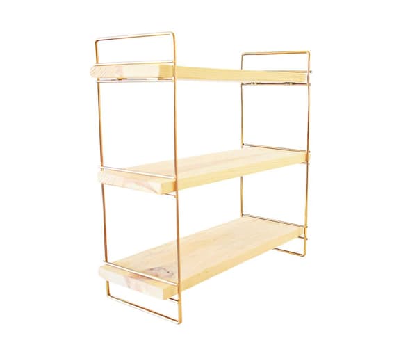 Vägghylla Masa Üstü 3 Katlı Organizer, Servis Rafı
