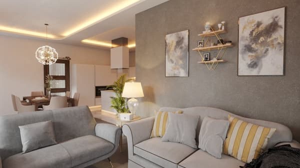 Vegghylle Prizma Raf, Büyük Boy Salon Tipi