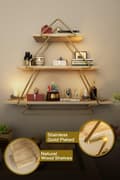 Miniatyrbilde 3 av 8: Vegghylle Duvar Rafı, Tezgah Üstü Kullanım
