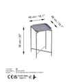 Miniatyrbillede 6 af 6: Sofabord Shb-008-C