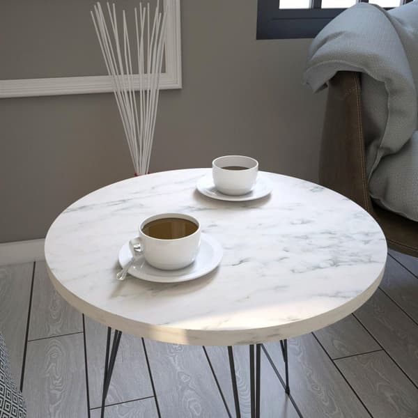 Sidobord Sandalf - Marmo