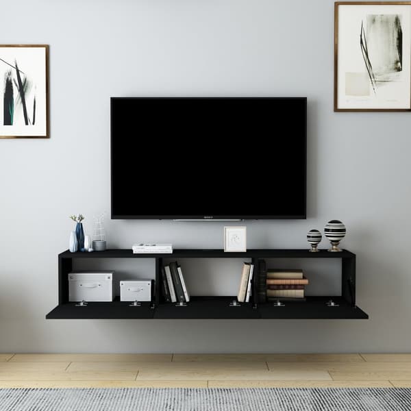 TV-stativ Denby - Svart
