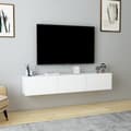 Miniatyrbillede 1 af 6: TV Stand Denby - Hvid