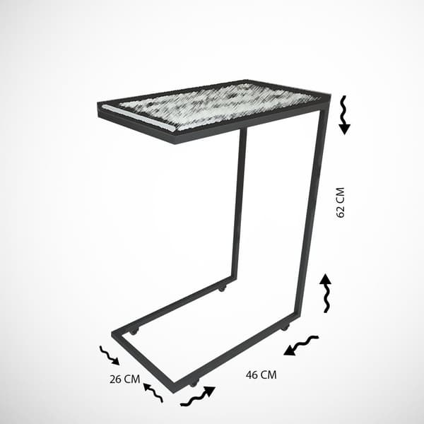 Sidobord Callen - Glas