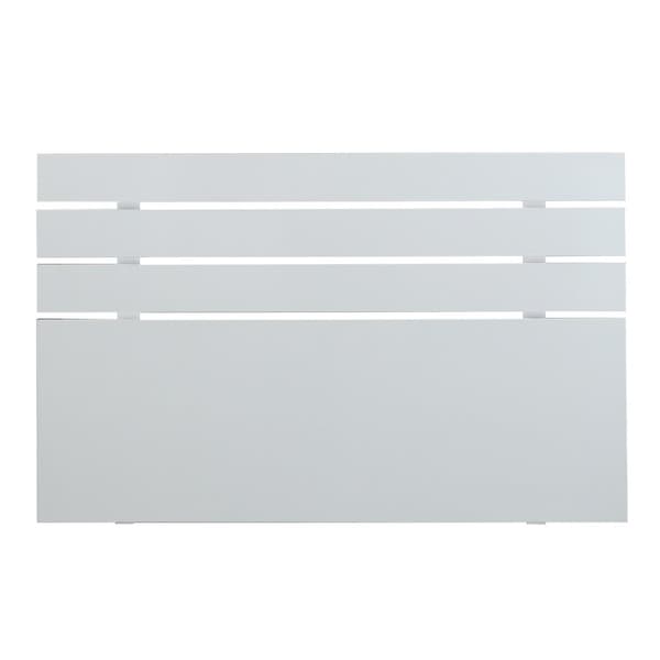 Sänggavel Fuga 160 - Shiny White