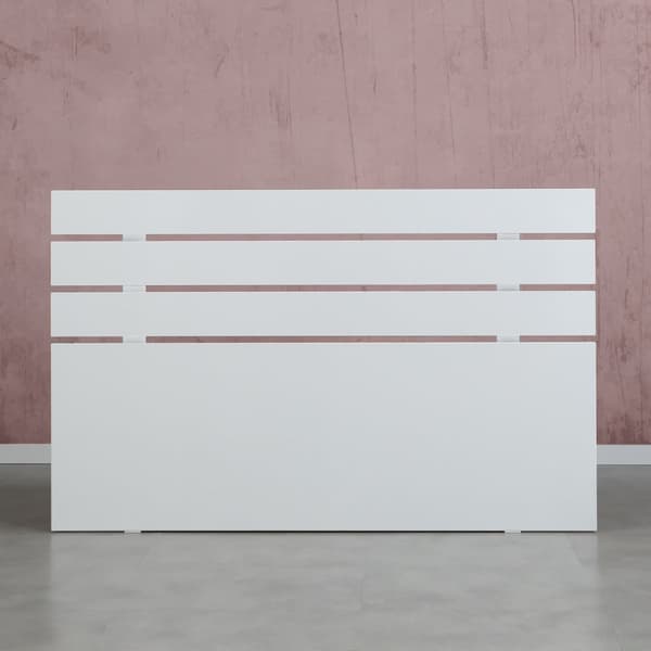 Sänggavel Fuga 160 - Shiny White