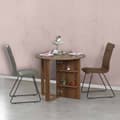 Miniatyrbilde 1 av 6: Sammenleggbar bord midt - valnøtt