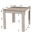 Miniatyrbilde 6 av 6: Spisebord Enkel 90 - Eik