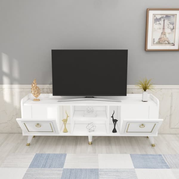 TV-enhet Ruby - Vit