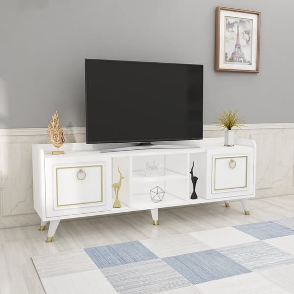 TV-enhet Ruby - Vit