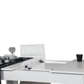 Miniatyrbild 5 av 6: Utdragbart matbord Bois - Blankvit