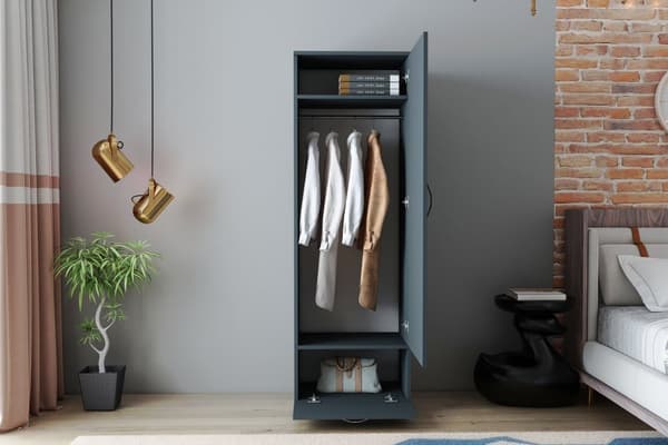 Garderobe julemand - antracit
