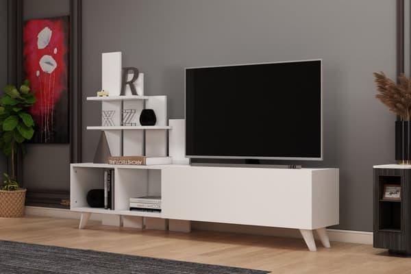 TV-bänk Vale - Vit