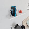Miniatyrbillede 1 af 2: Metal bogstøtte Adam - Sort