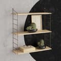 Miniatyrbilde 1 av 4: Vegghylle Armoni 3'lü - Eik