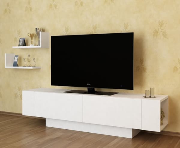 TV-enhed Ekol - Hvid