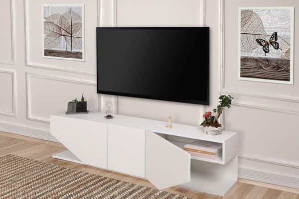 TV-bänk Inci - Vit
