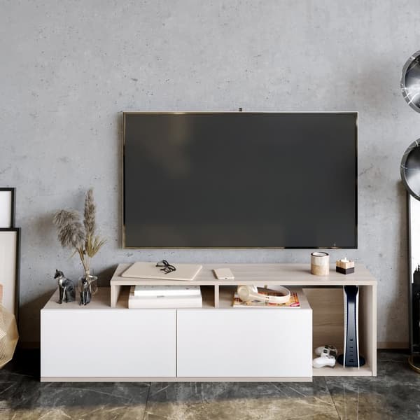 TV-bänk Nexera - Cordoba, Vit