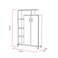 Miniatyrbilde 6 av 6: Multi Purpose Cabinet Sanat - Hvit