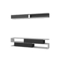 Miniatyrbild 4 av 7: TV Unit Sims - Svart, Vit