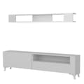 Miniatyrbilde 4 av 5: TV-enhet Kar - Hvit