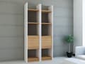 Miniatyrbilde 3 av 5: Bokhylle Esbi 102 - Hvit, Teak