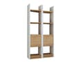 Miniatyrbilde 4 av 5: Bokhylle Esbi 102 - Hvit, Teak