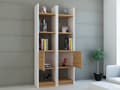 Miniatyrbilde 1 av 5: Bokhylle Esbi 102 - Hvit, Teak
