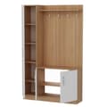 Miniatyrbild 2 av 5: Hall Stativ Naturel - Teak, Vit