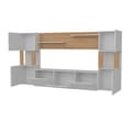 Miniatyrbilde 6 av 8: TV-enhet Lore - Hvit, Teak