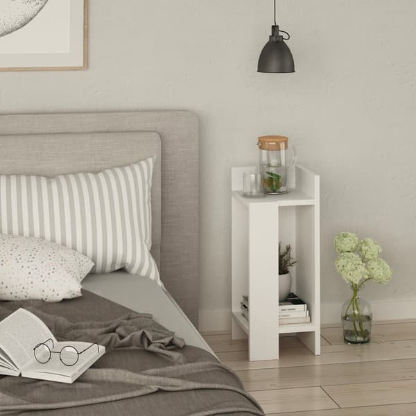 Nattbord Elos Right - Hvit