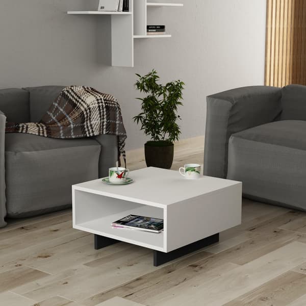 Soffbord Hola - Vit, antracit