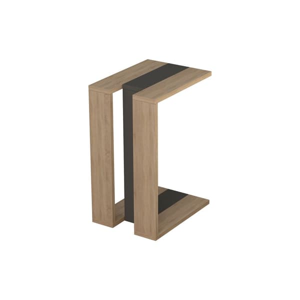 Sidebord Muju - Eg, antracit, eg