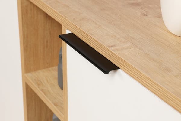 Konsoli Clara Console - tammi, valkoinen